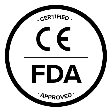 CE and FDA approved treatment icon