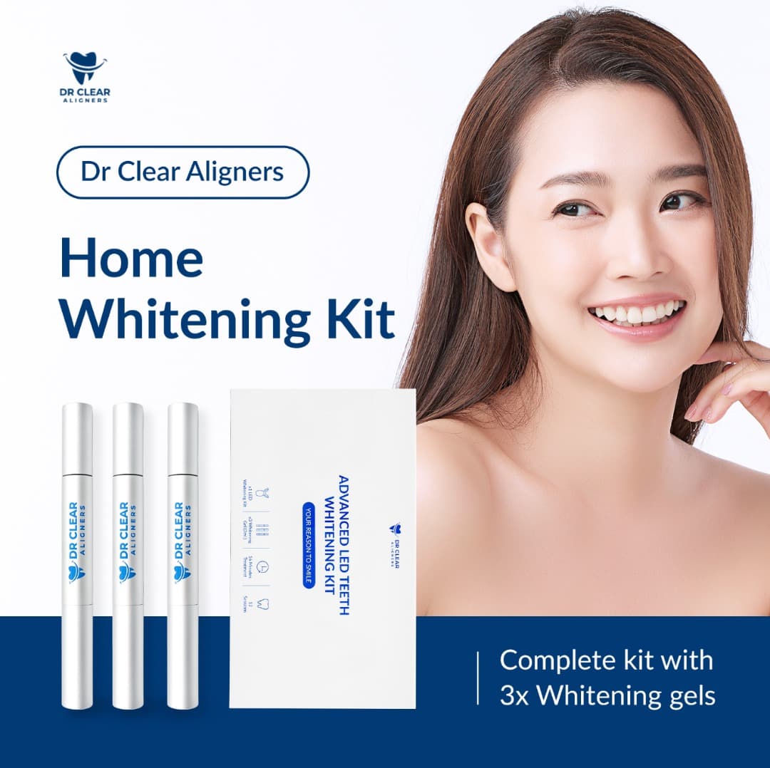 Summer Sales Advance Home Whitening Kit Bundle (New Launch) Dr Clear
