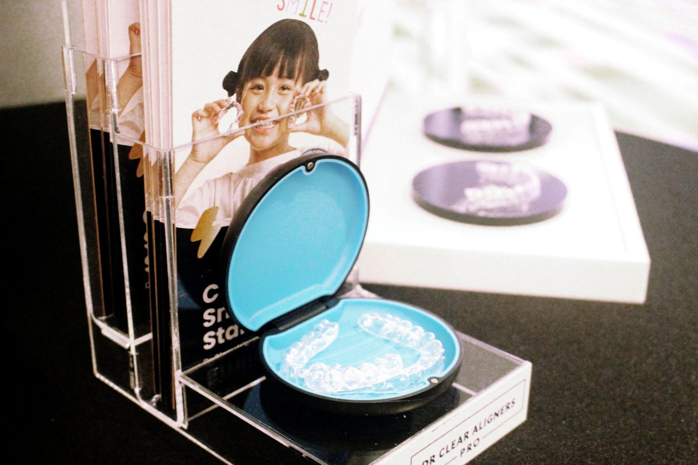 DCA Junior aligners product display showcased during MIDS 2026
